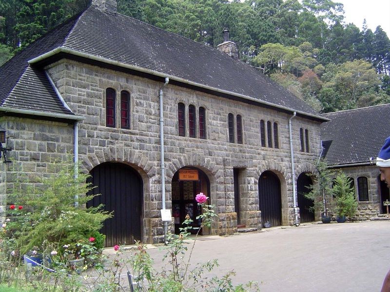 The garage.