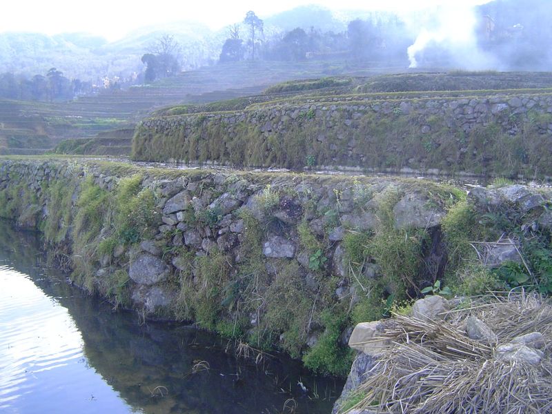 Another village is barely visible in the distance.