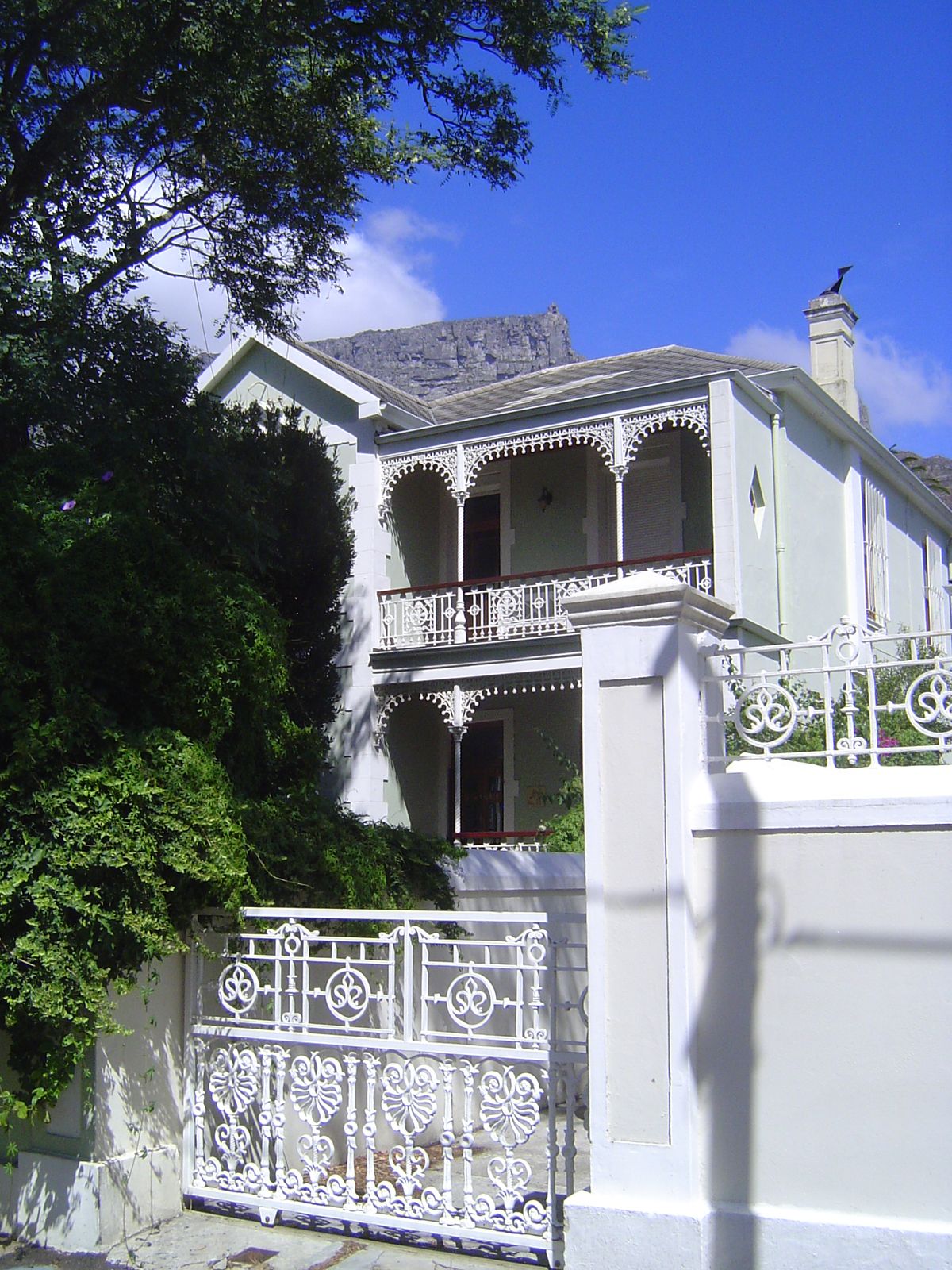 A two-story neighbor.