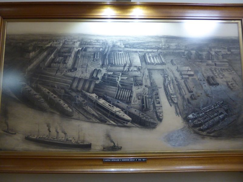 A museum at the Fairfield Govan Heritage Centre across the river has another.