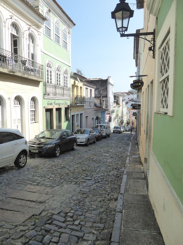 A note on the townhouses, or sobradas. "Some town houses in Recife contained up to five floors, and the location of the kitchen \on the top 
