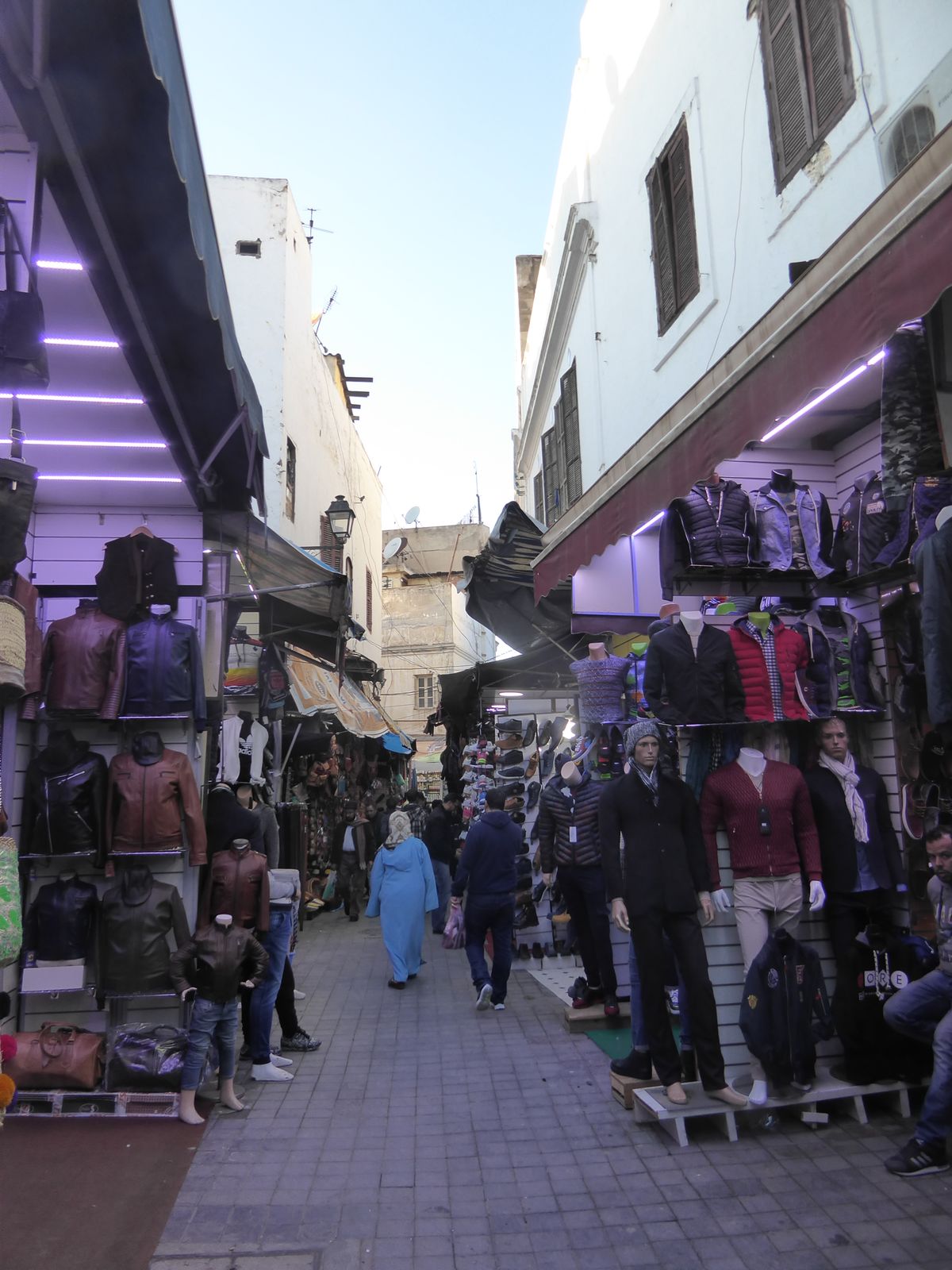 You want something made in Morocco? Yes, you can get it, but you'll have to ask, and the shopkeeper will probably point you to another shopk