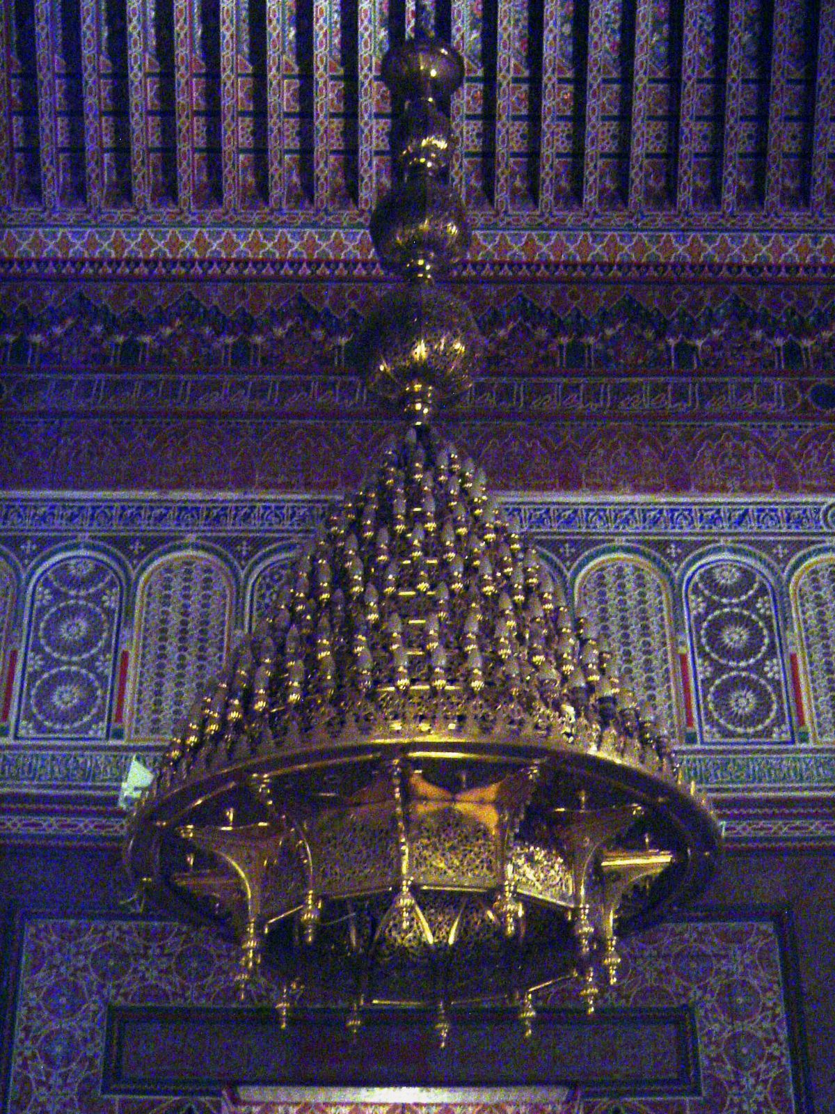 Chandelier.