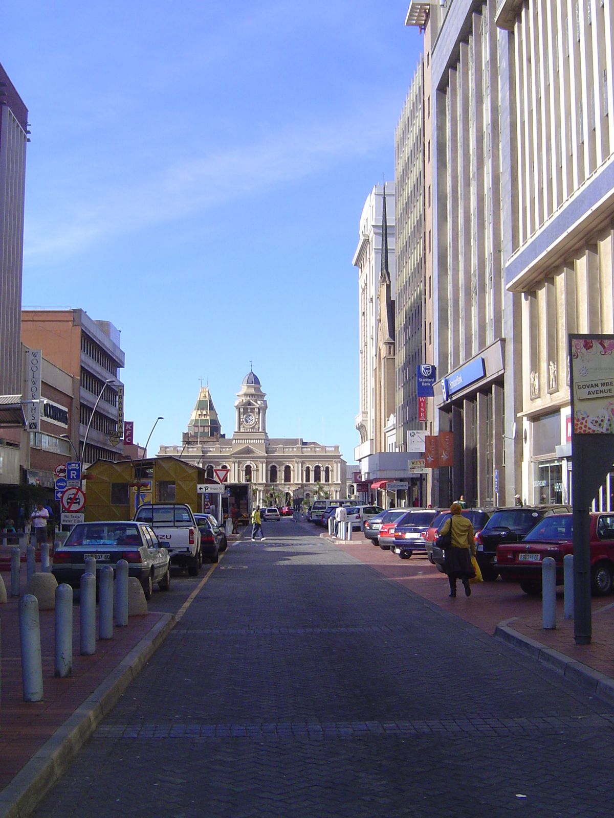 You can see the same church hiding near the end of the lineup on the right. In the distance is the town's original Market Square. In the mid
