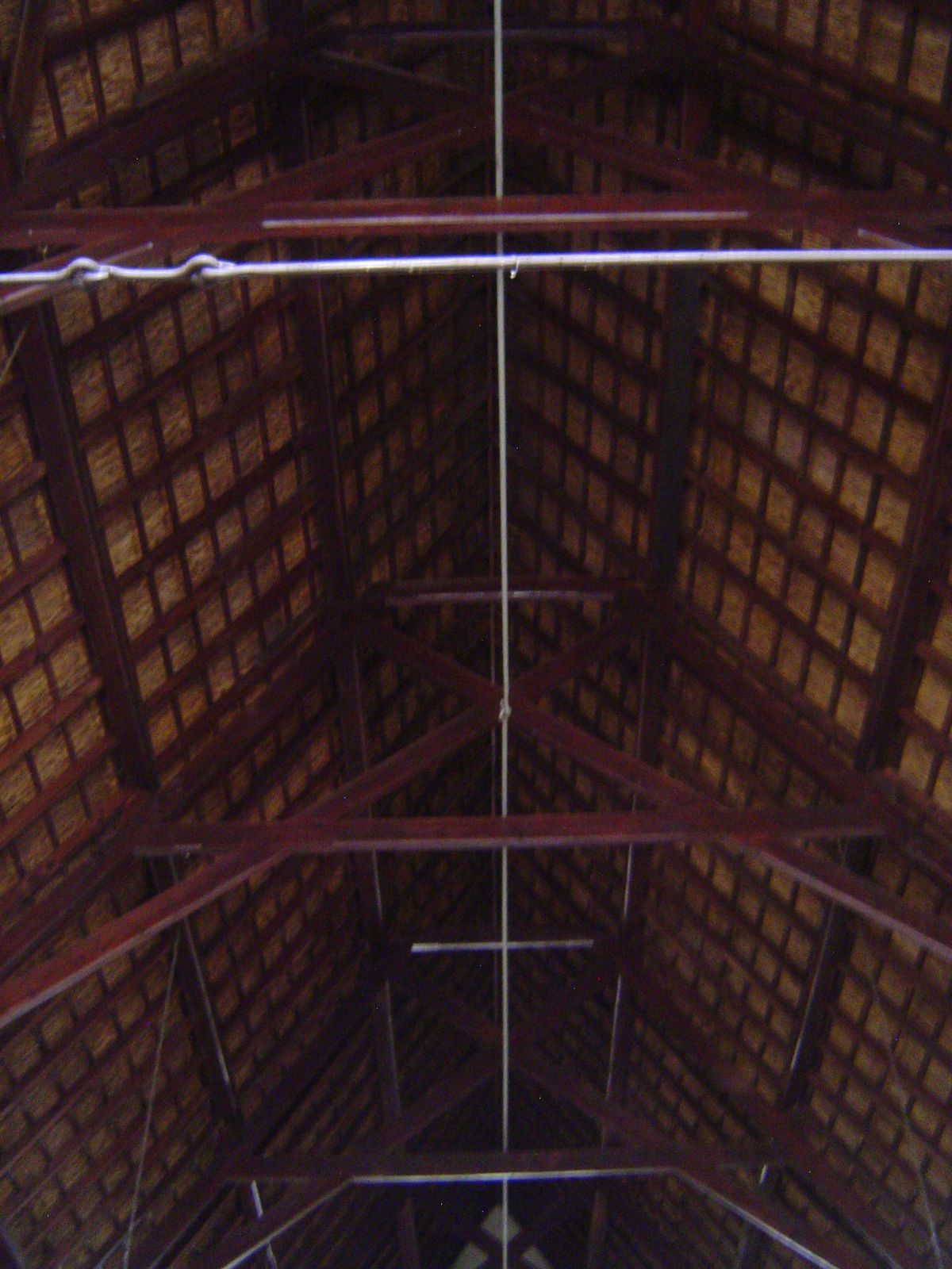 Well-laid thatch is waterproof and needs no underlayer.