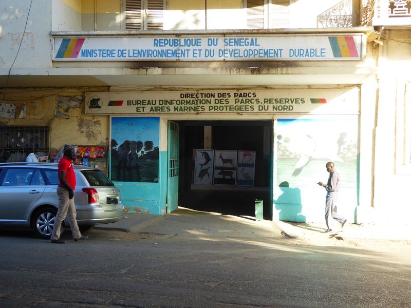 Ironically, the most run-down government building houses the Ministry for Sustainability.