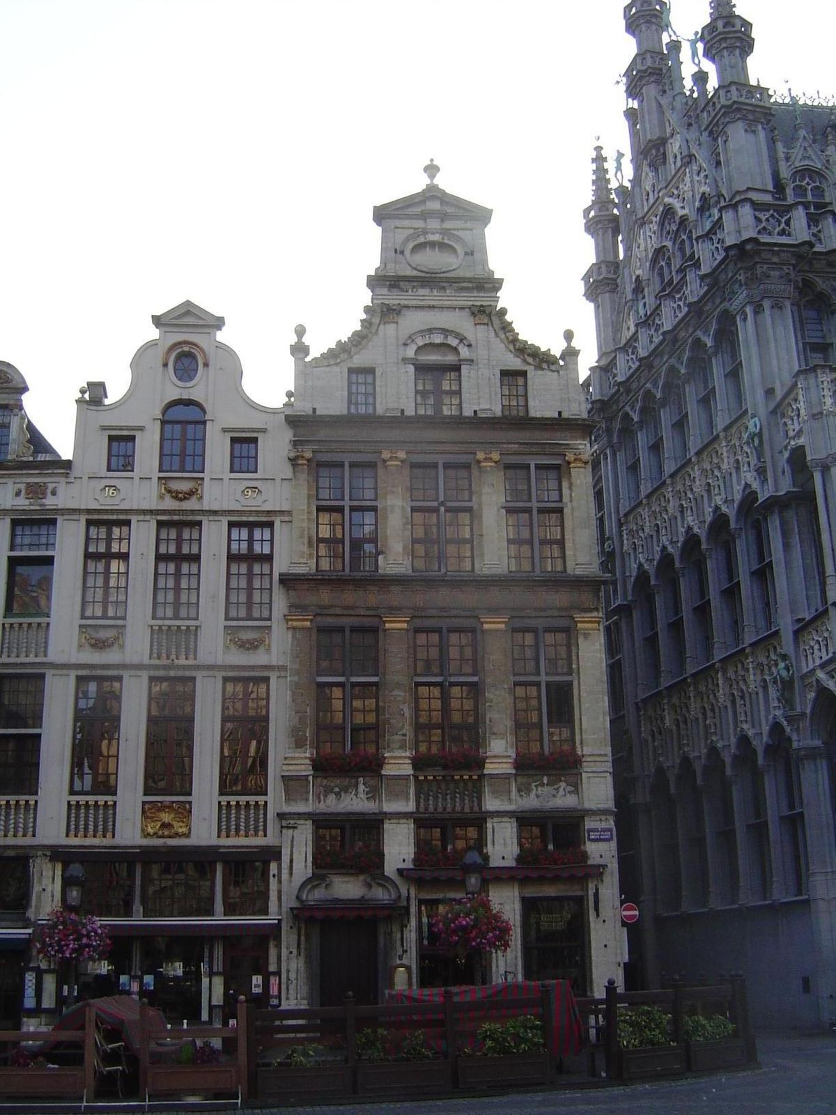 On the other side of the King's House: the Little Fox and Peacock, private houses.