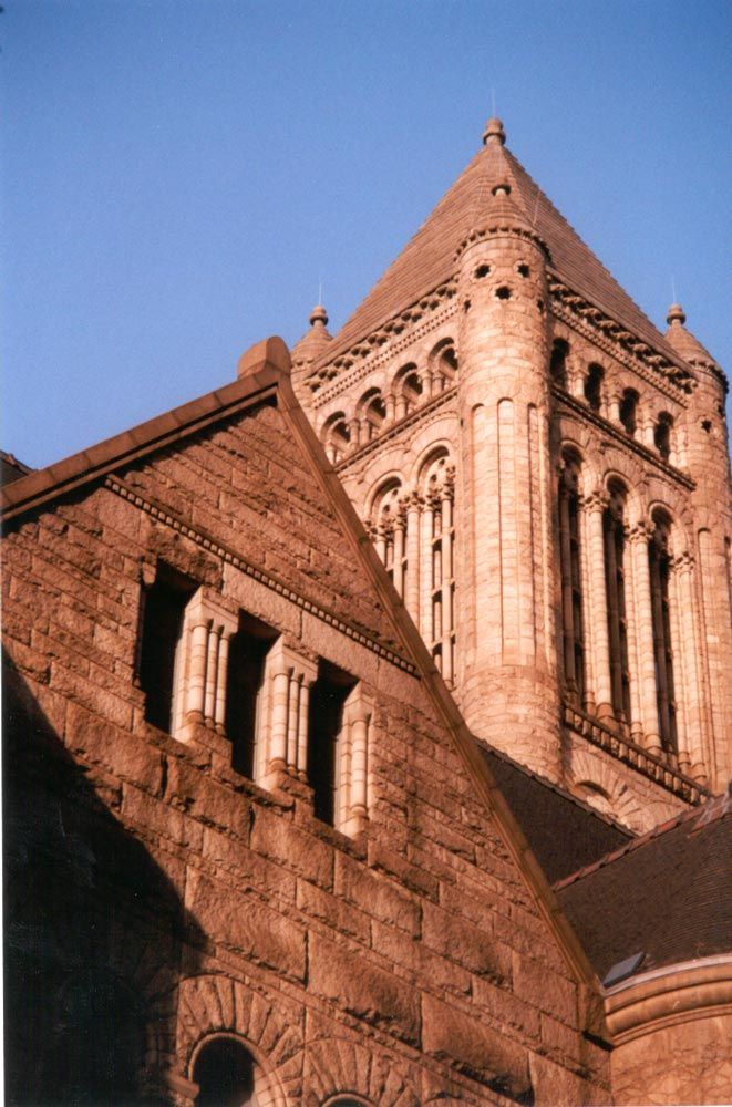 Talk about gravitas: here's H.H. Richardson's Allegheny County Court House.