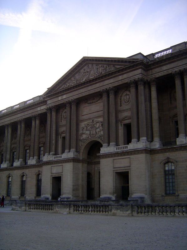 The four wings of the Cour Carrée were not finished before Napoleon's time. Louis XIV, who much preferred Versailles, did little to move thi