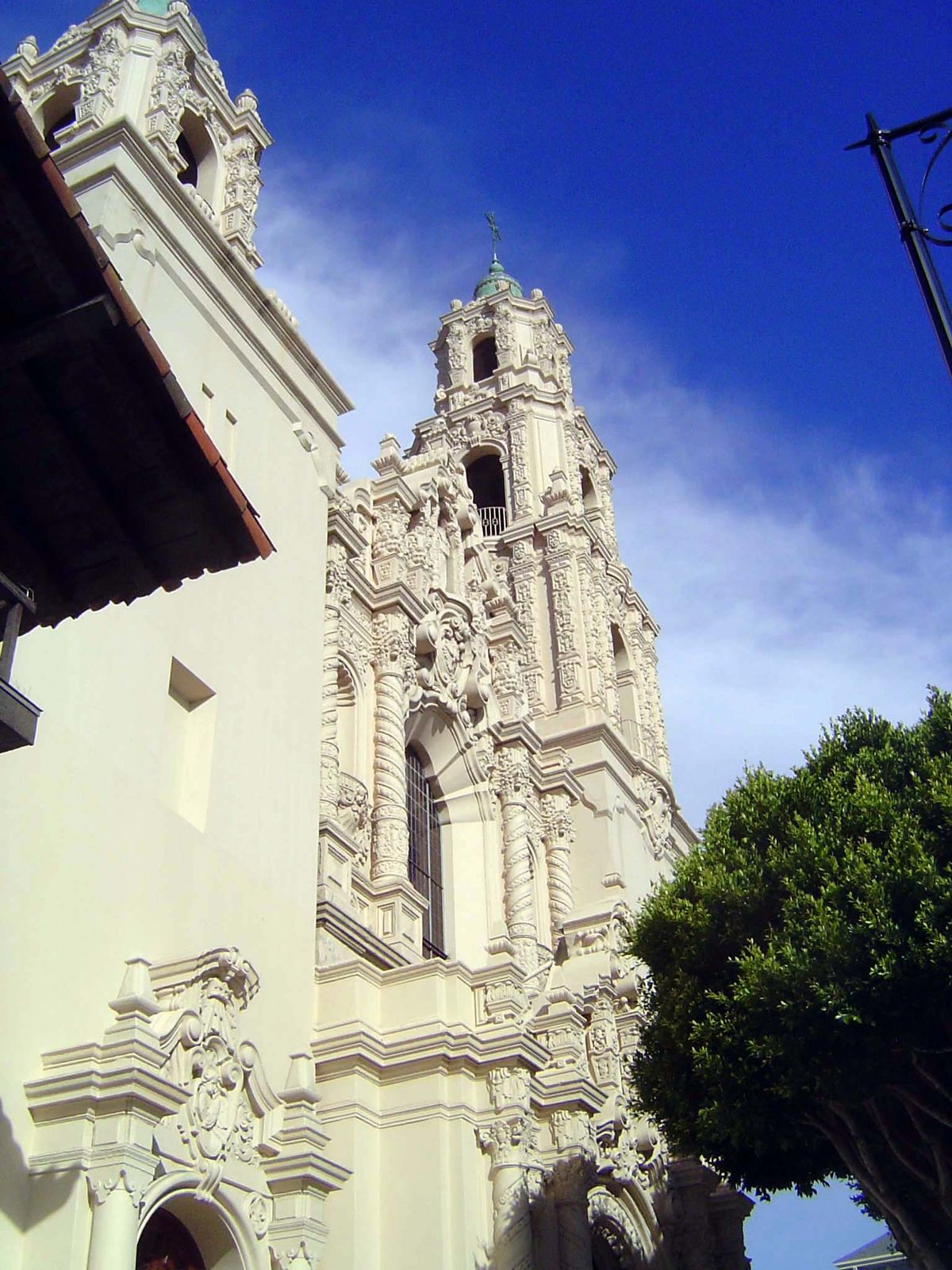 The adjoining baroque construction he utterly ignored, as if it had no story of its own.