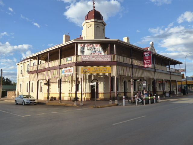Here's the Central Hotel, which opened in 1891 and as of 2017 was for sale for A$395,000, including stock with an estimated value of A$120,0