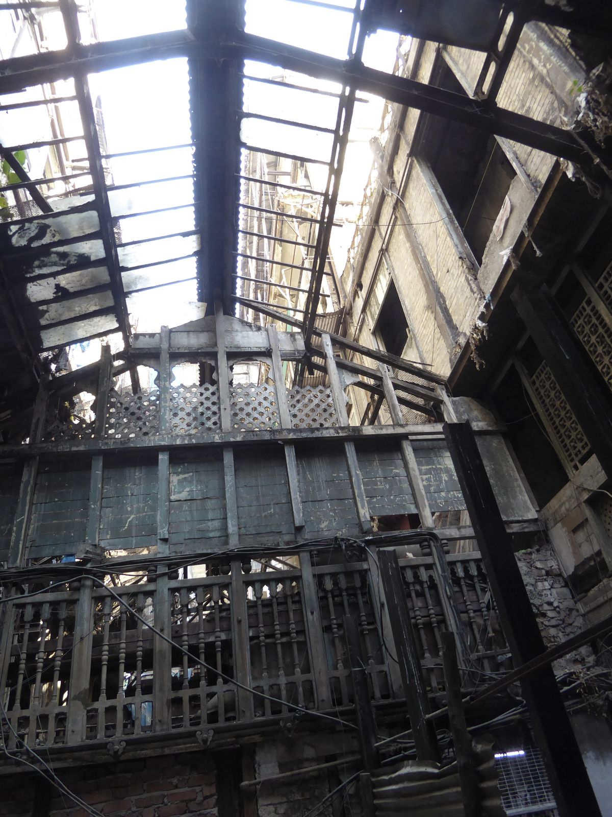 This is either the hotel ballroom or the hotel's once-famous atrium.