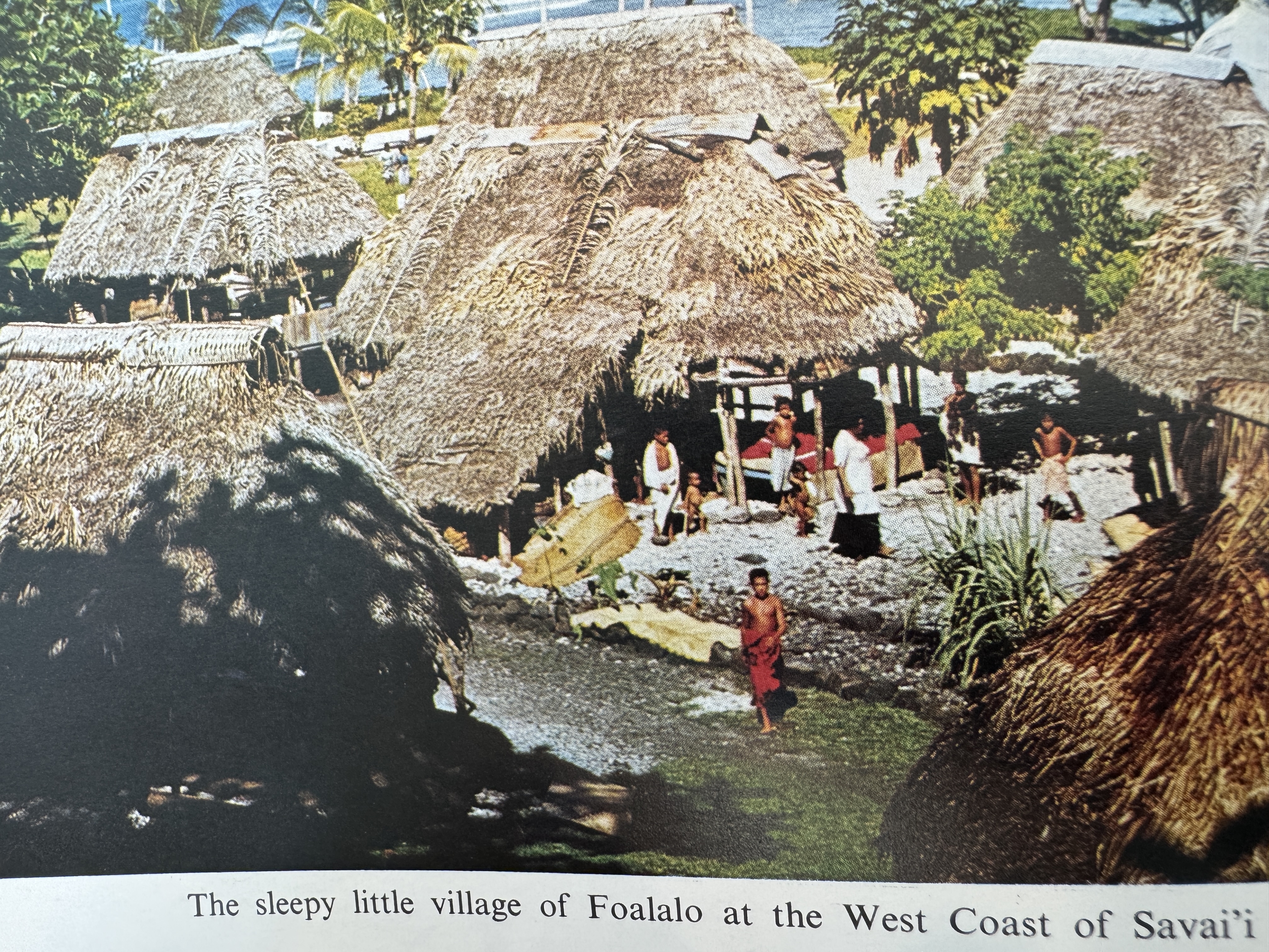 Some people might come, as I did, in search of a traditional village Gregory Riethmaier and Richard A Goodman, Samoa, 1973.