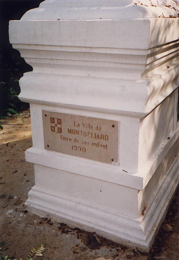 Mouhat's hometown has added its own memorial to its son.
