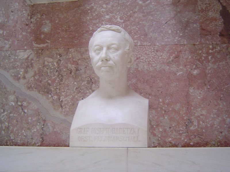 Another soldier, most famous now for the great march Strauss wrote for him. Added in 1853.