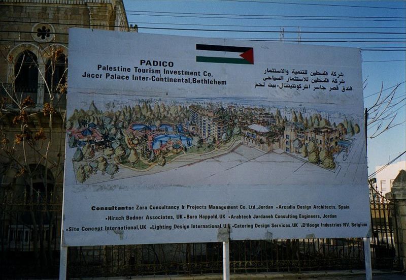 The Jasser Mansion became Bethlehem's first 5-star hotel, an Intercon. The timing couldn't have been worse.