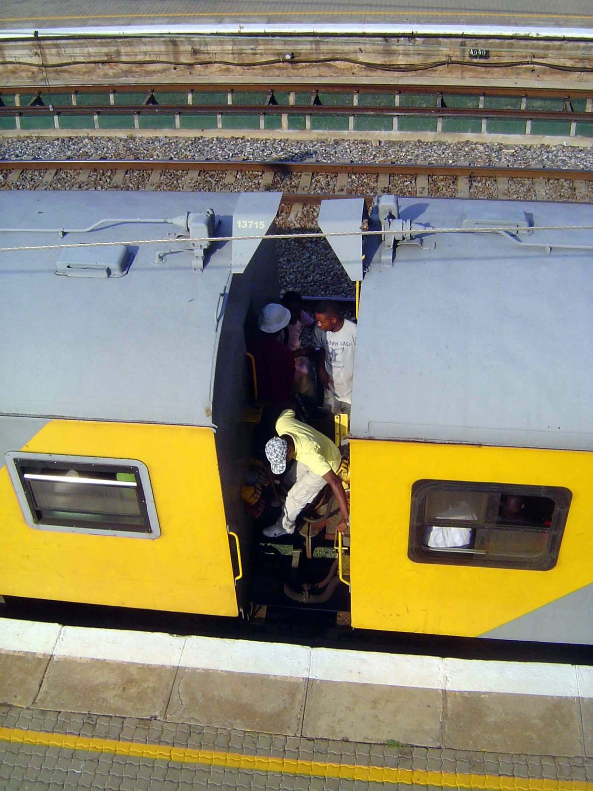 And a train station, where the foolhardy or desperate can snag free rides.