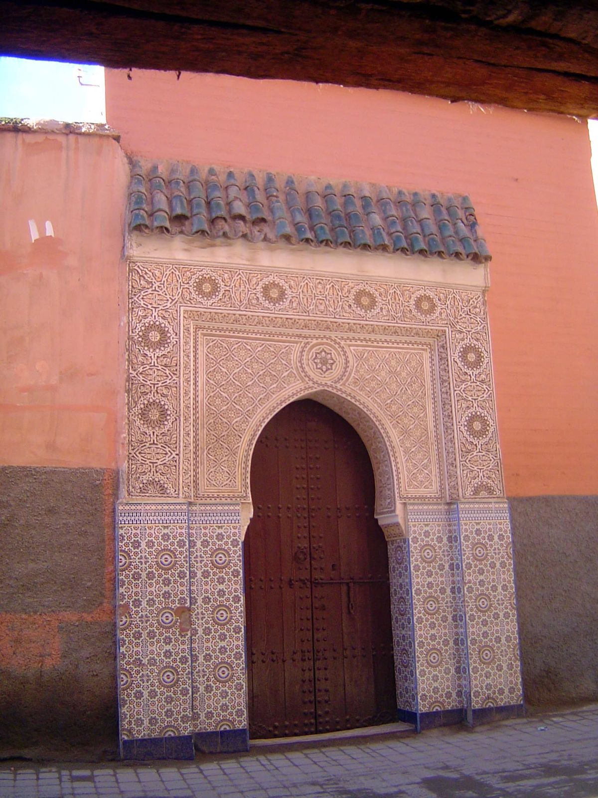 Those doors can themselves be works of art.