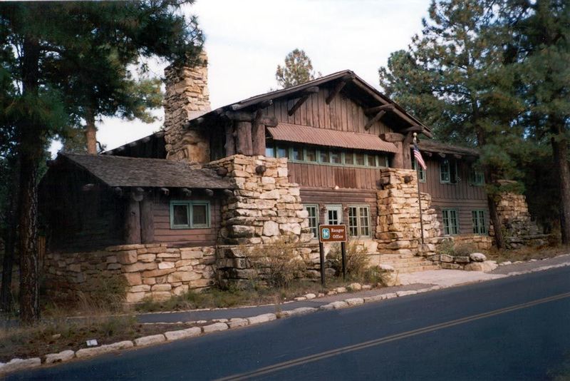 A South Rim ranger station from the '30s.