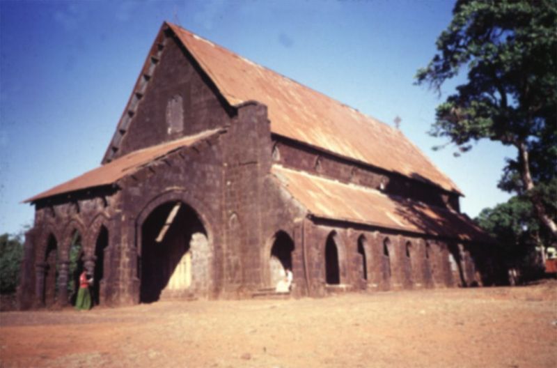 A church in Mahabaleshwar, the hill station south of Pune Poona, the seasonal retreat for the Government of Bombay.