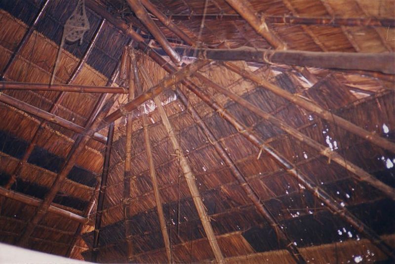 In the midst of "underdevelopment," a virtuoso display of roofing technique.