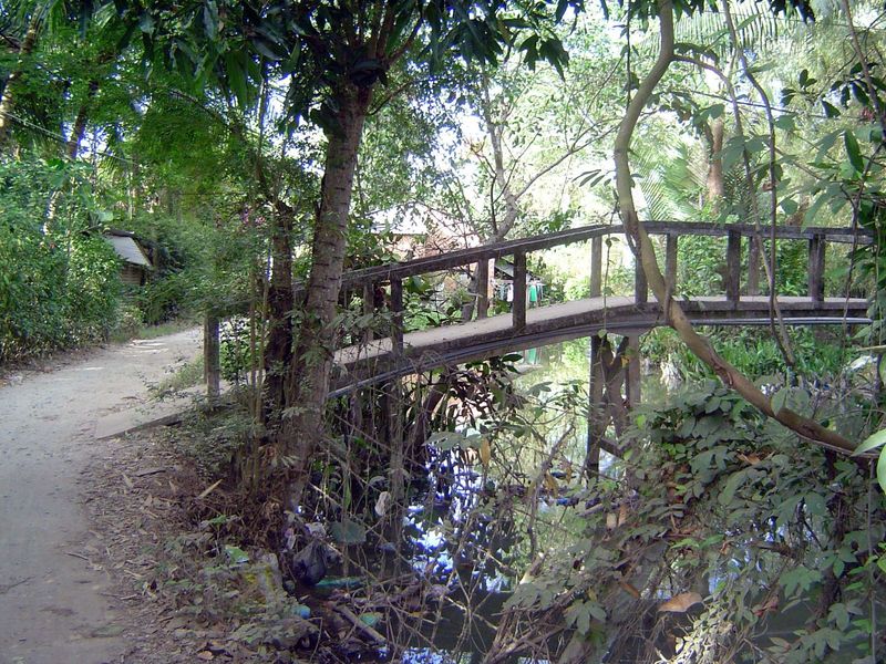 Pedestrian bridge.