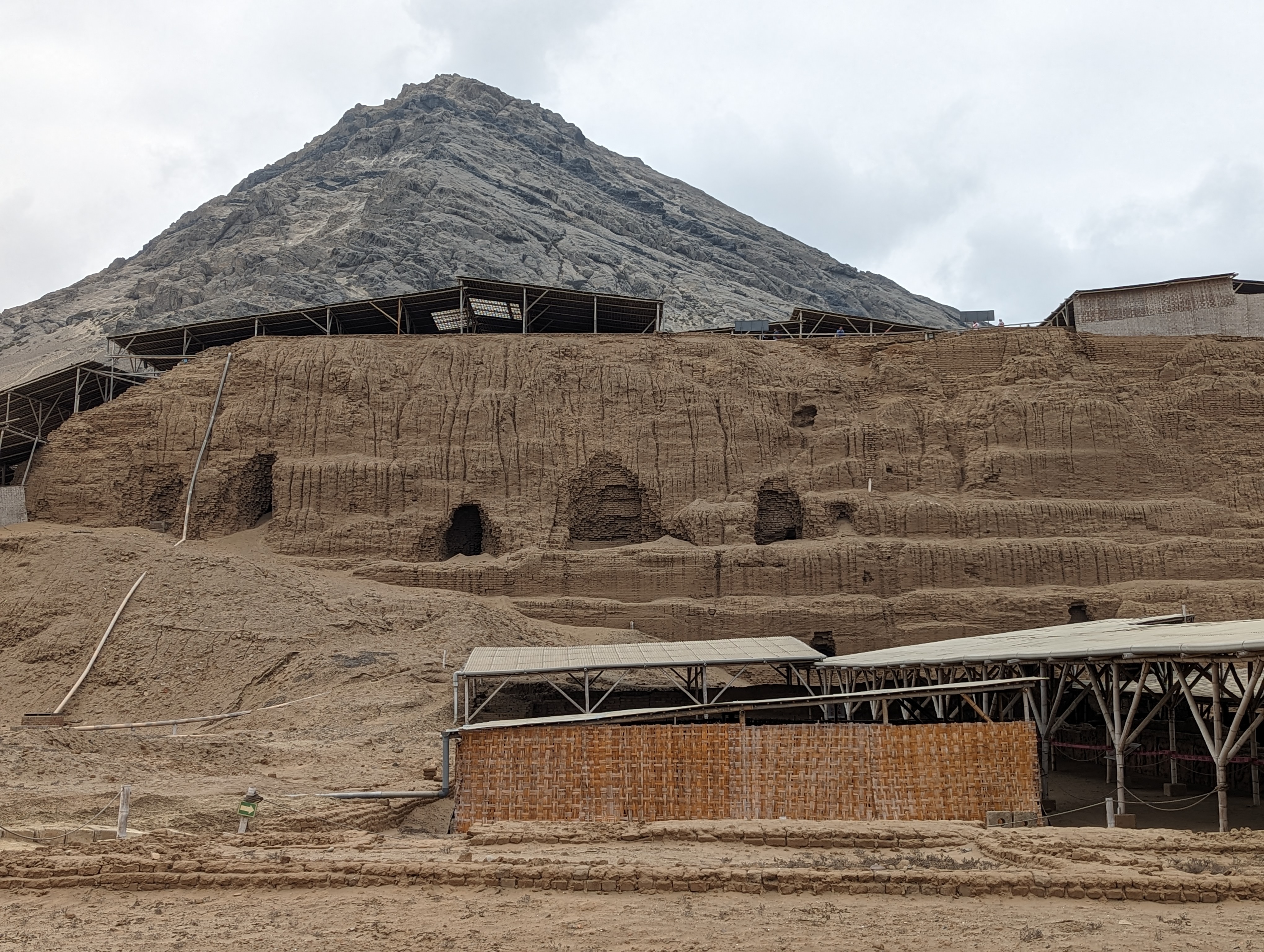 We can walk around it, if we consent to joining a guided tour.