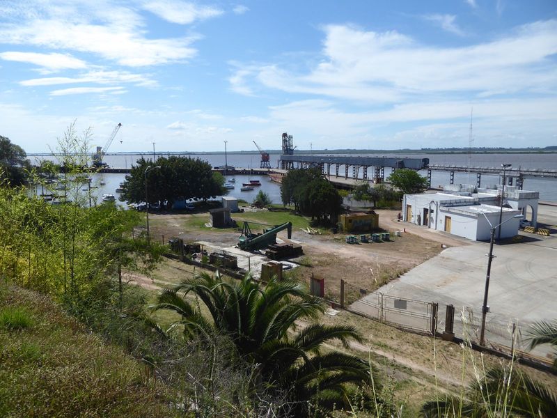 There's still an active grain-loading dock.