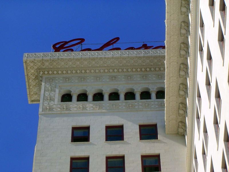 An Italianate cornice.