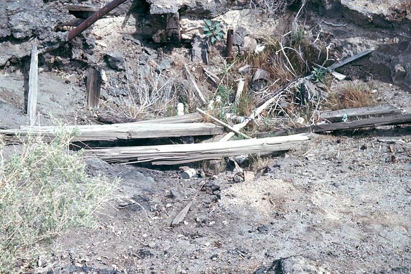 The actual bore of the Lakeview Gusher, over on Kern County's West Side. By some accounts, the Lakeview was the most prolific gusher of all.
