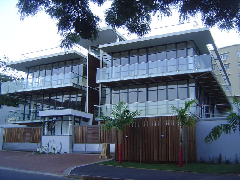 Like Joburg and Cape Town, Durban has its share of plate-glass residential boxes.