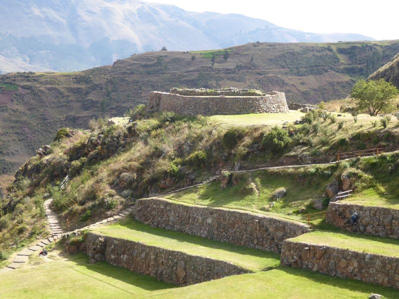 Terraces like these were not for the hoi polloi and were appreciated by Inca nobles who occasionally visited, inspected, and enjoyed perhaps