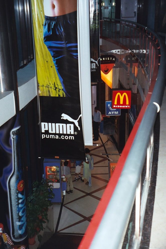 Lessees include Polo, L'Oreal, Gucci, Burberry, and Nike. The McDonald's is one of perhaps 30 in the city.