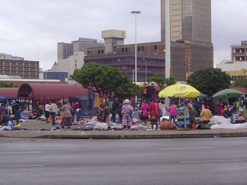 All of which says nothing about most of the people who live in Durban. That's a story inaccessible to a guy who has two days to run around a