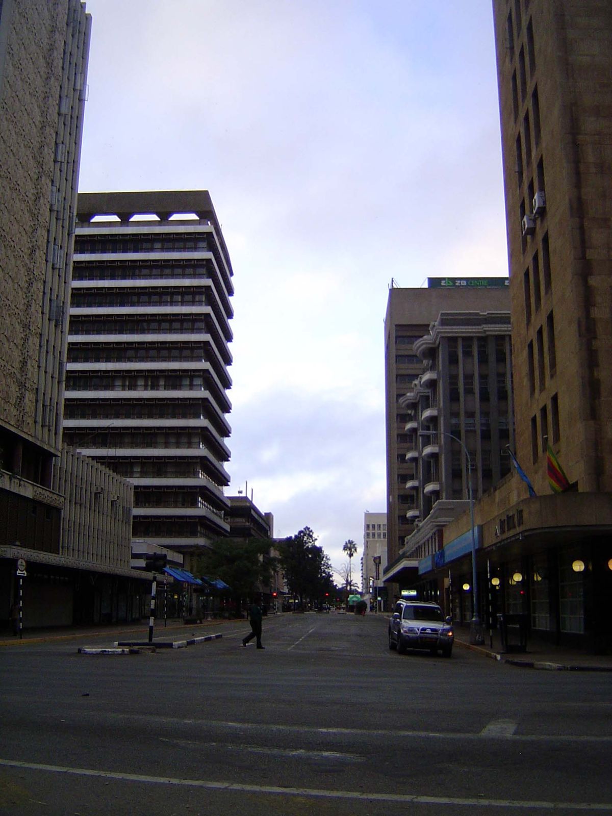 Streetscapes evolved to match.