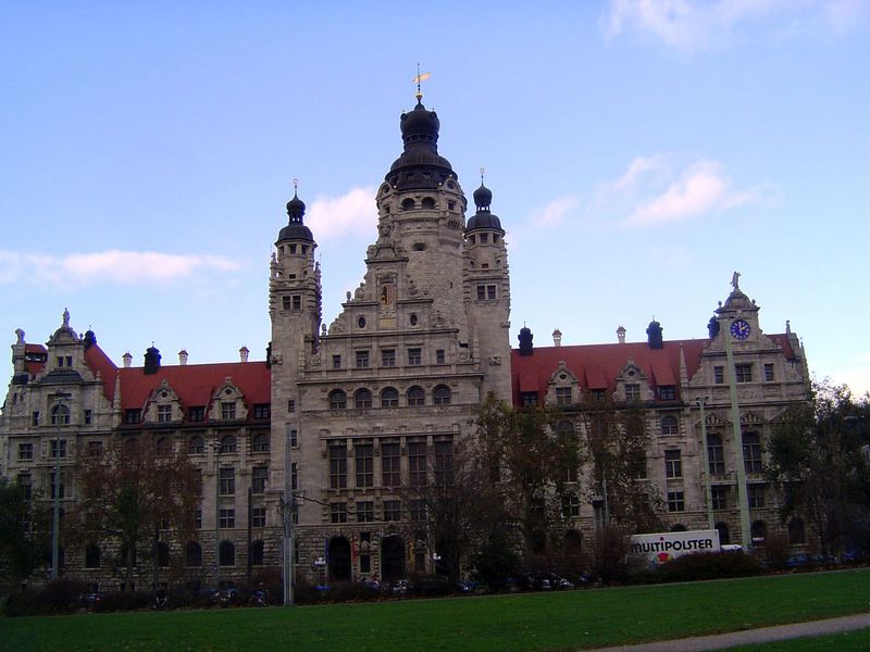 The new city hall, new because it was built in 1905.