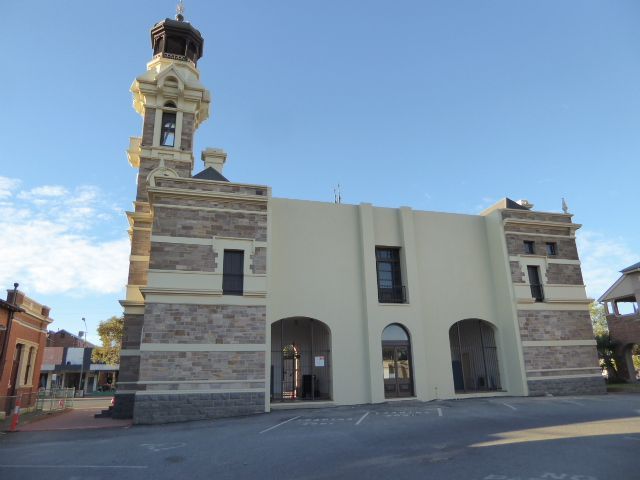 It was more impressive before most of the building was demolished in 1974. At least the facade was kept—and restored in 1976.