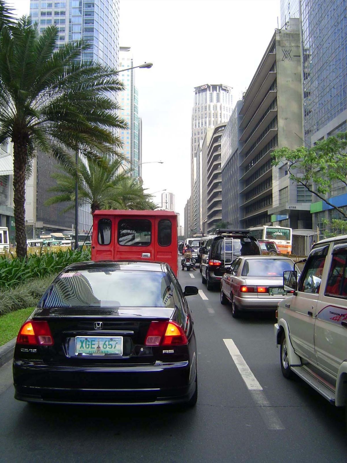 There's no better place to begin than Makati Avenue, which is the main street of Makati, a city in its own right. When businessmen come to M