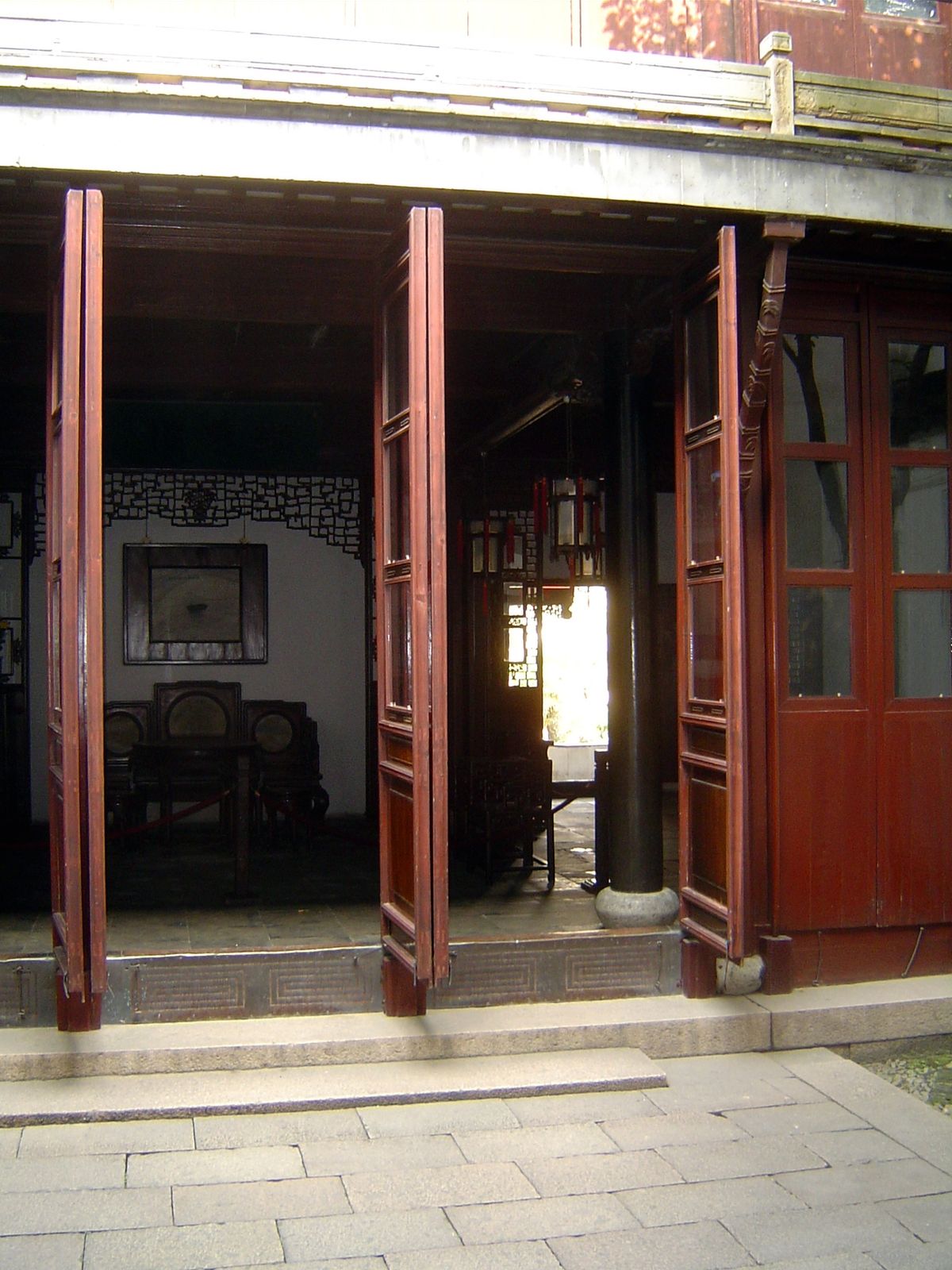 All the gardens have buildings where the owners could sit peacefully and read, write, or talk.