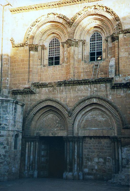 The only functioning entrance is on the south side of the church—and half of it has been walled shut since the 12th century. Change comes ve