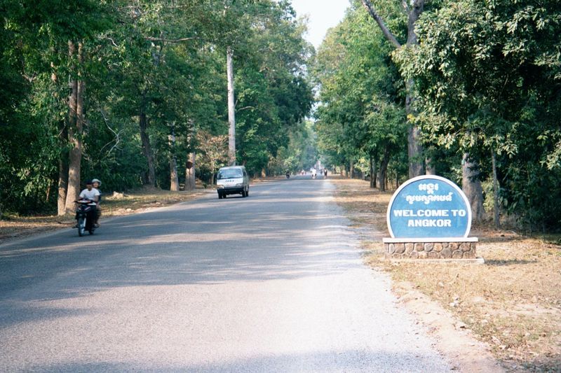 There's an international airport now, three miles west of Angkor Wat. There are several 5-star hotels at Siem Reap, the prospering town that