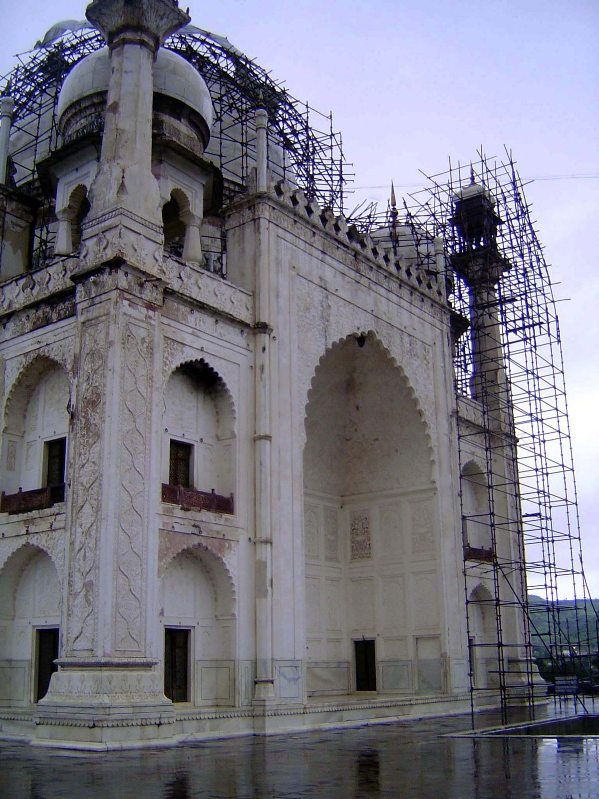 Restoration work has been going on for a very long time.