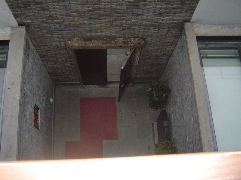 A view of the courtyard—a nod to Chinese tradition—and wing rooms.

See Chunlan Zhao's "From shikumen to new-style: a rereading of lilong ho