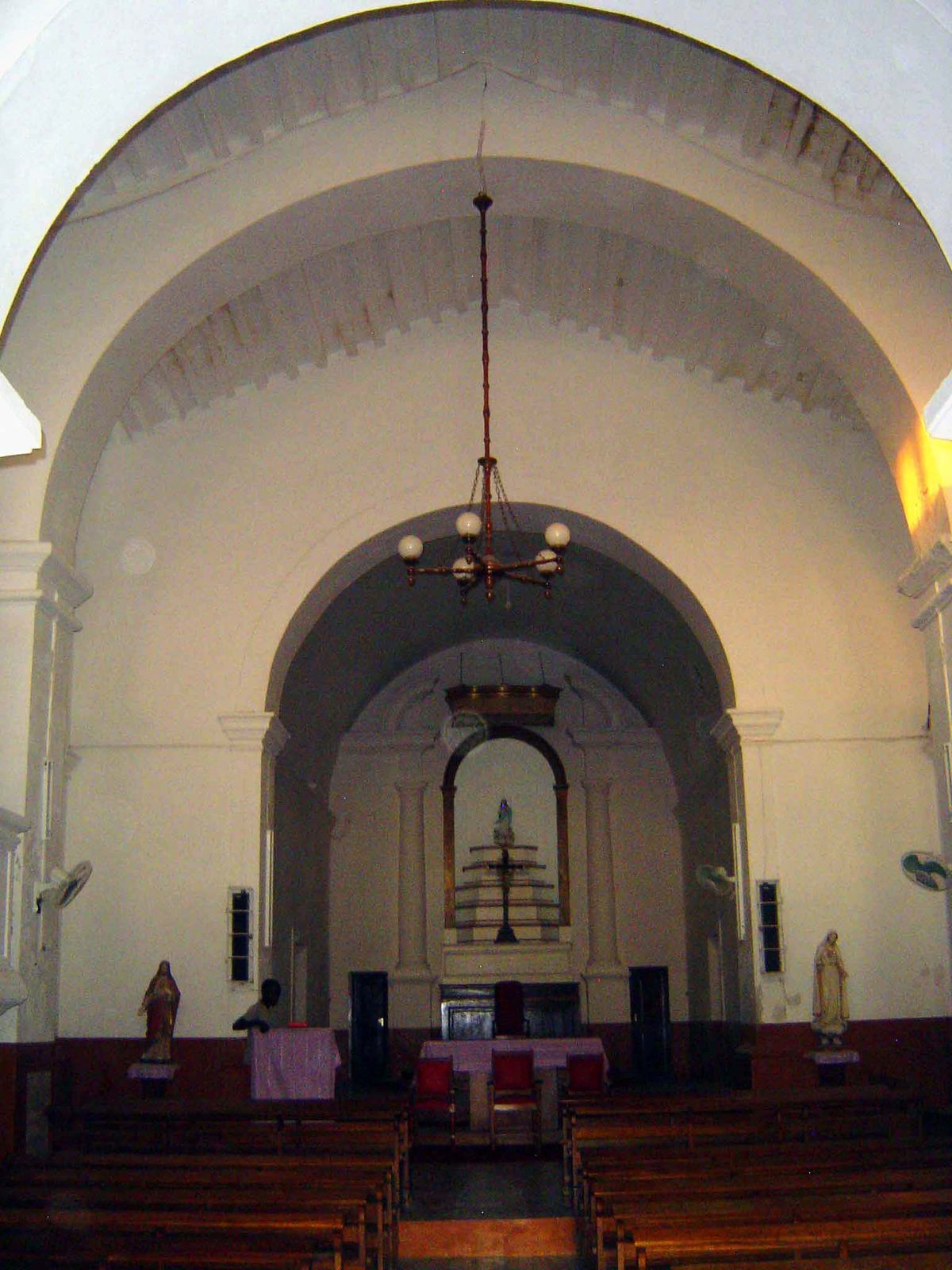 The altar.