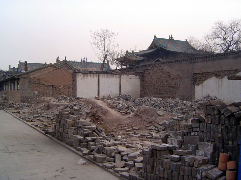 Demolition complete.
