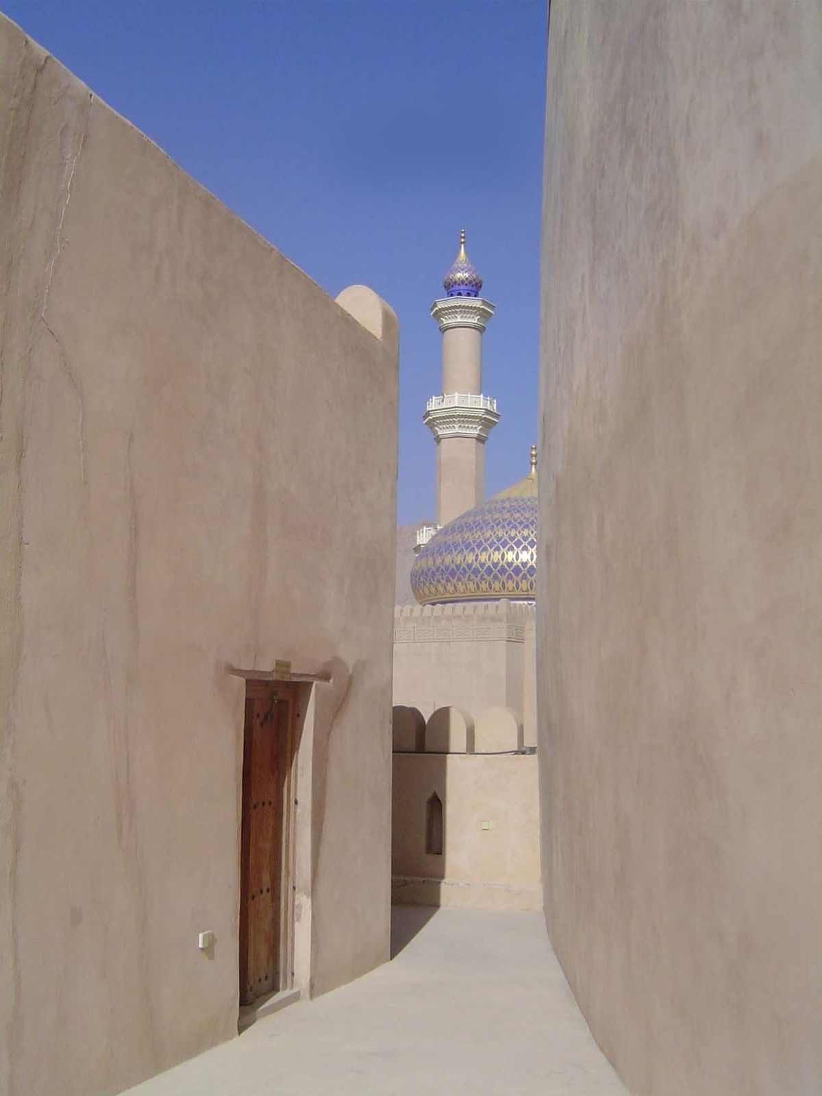 In the background is the Friday mosque—its dome reconstructed in 1529.