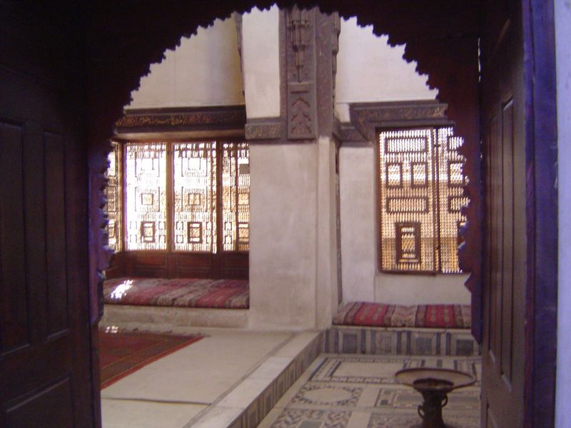 A qa'a, or reception room.