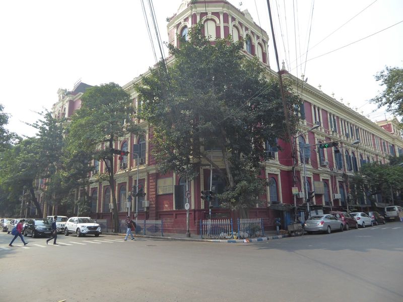 A block to the south is this huge building, generally called the Treasury Building, though early on it was the Imperial Secretariat. It's fr