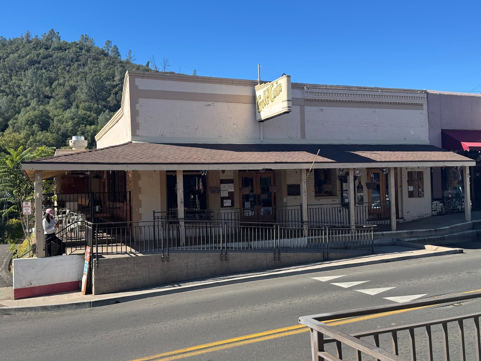 Here it is today, much altered since it was built in 1850 to house offices for General and, later, Senator John C. Fremont's nearby mines.