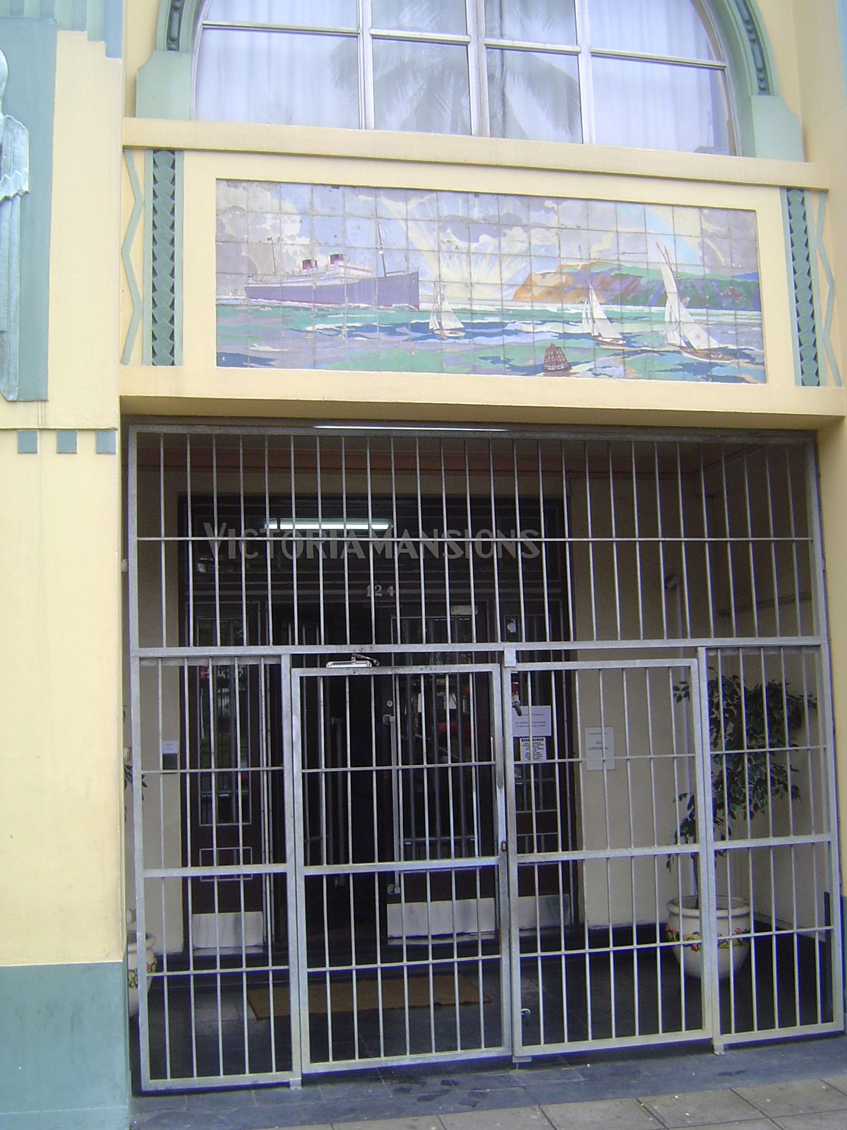 Judging from the picture, the building once housed the local office of the Union-Castle shipping line, which ran from 1900 until 1977. The e